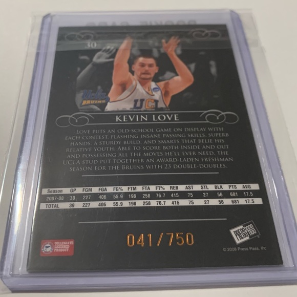 Lot of 3: Kevin Love ‘08 UCLA Rookie Cards - Picture 10 of 16